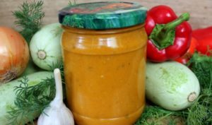 Икра-кабачковая-острая Икра-кабачковая-острая